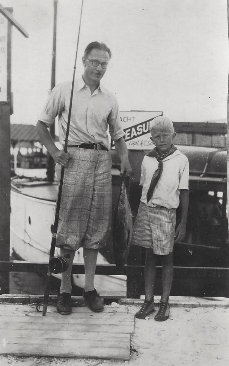 Sam Ogren, Sr. and Sam Ogren, Jr.